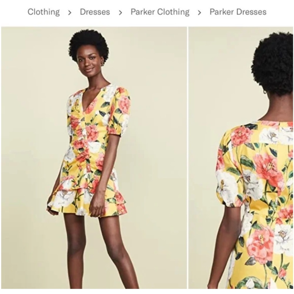 Parker Women's Minna Asymmetrical Button Dress
